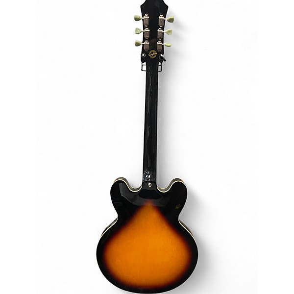Used Epiphone ES335 Pro Vintage Sunburst Hollow Body Electric Guitar