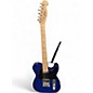 Used Indio Classic T-Style Midnight Blue Solid Body Electric Guitar thumbnail