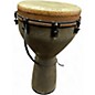 Used Remo Mondo key tuned earth finish Djembe