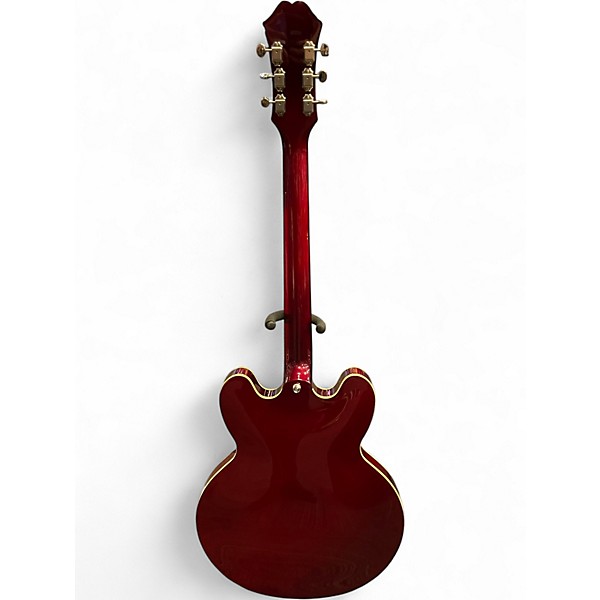 Used Epiphone Riviera Burgundy Hollow Body Electric Guitar