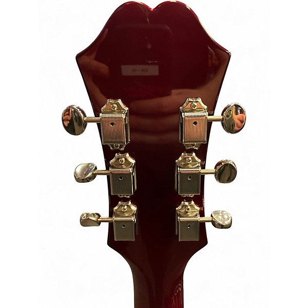 Used Epiphone Riviera Burgundy Hollow Body Electric Guitar