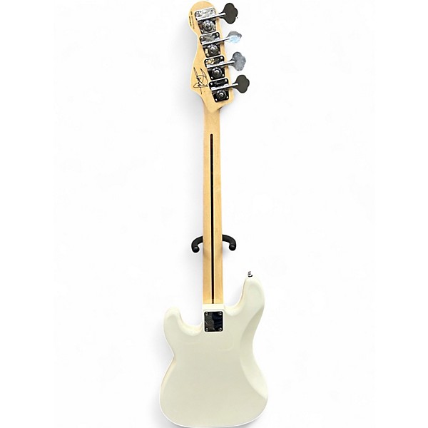 Used Fender Steve Harris Signature Precision Bass White Electric Bass Guitar