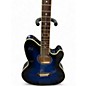 Used Ibanez TCY10E Talman Blue Burst Acoustic Electric Guitar