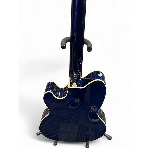 Used Ibanez TCY10E Talman Blue Burst Acoustic Electric Guitar