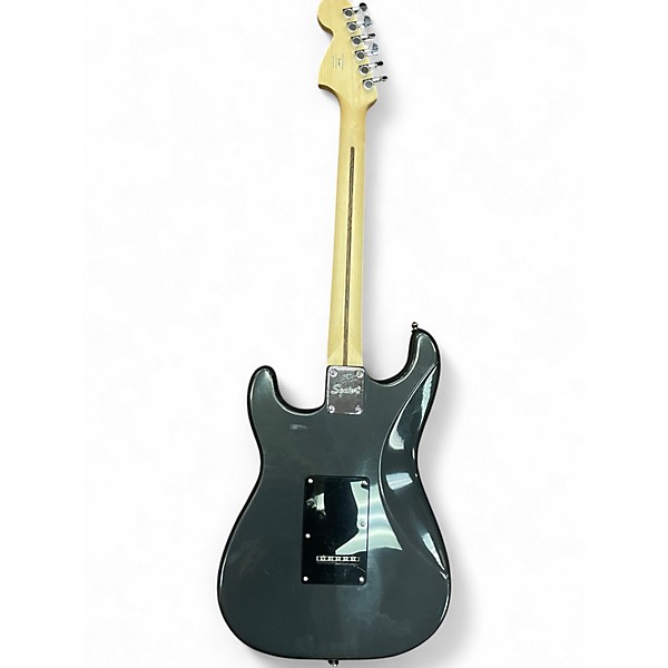 Used Squier Bullet Stratocaster HSS Gray Solid Body Electric Guitar