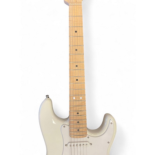 Used Squier Mini Stratocaster White Electric Guitar
