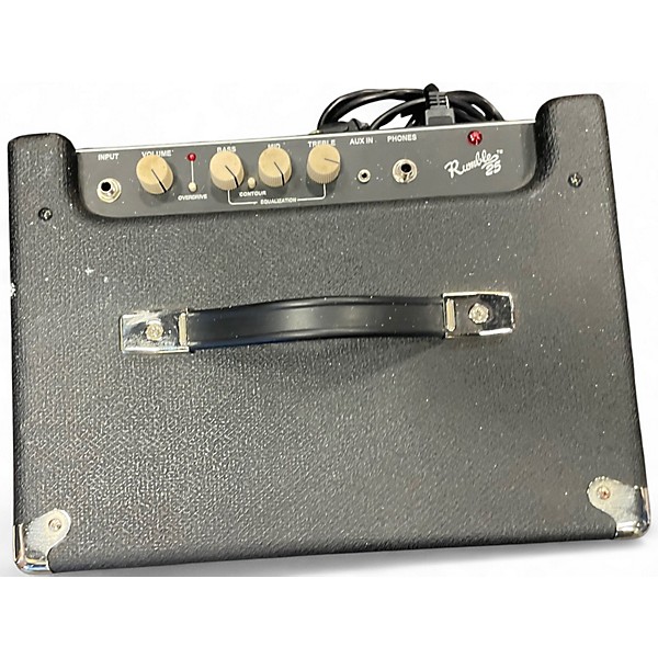 Used Fender Rumble 25 25W 1x10 Bass Combo Amp