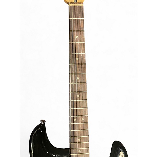 Used Squier Affinity Stratocaster Black Solid Body Electric Guitar
