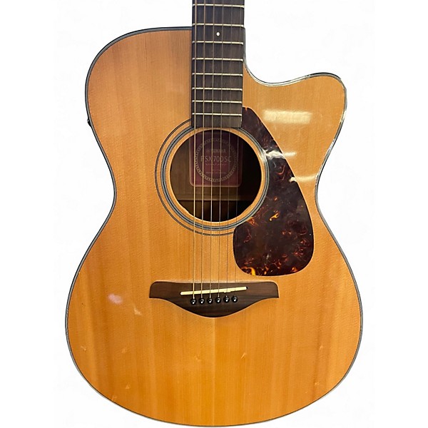 Used Yamaha FSX700SC Natural Acoustic Electric Guitar