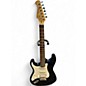 Used Donner Standard Series Stratocaster Copy Left Handed Black Solid Body Electric Guitar thumbnail