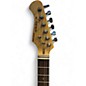 Used Donner Standard Series Stratocaster Copy Left Handed Black Solid Body Electric Guitar