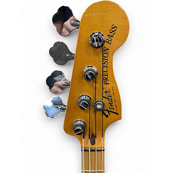 Used Fender Steve Harris Signature Precision Bass White Electric Bass Guitar