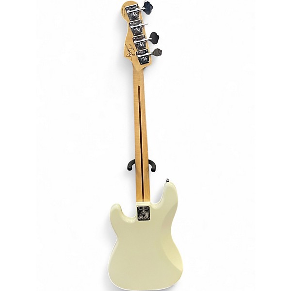 Used Fender Steve Harris Signature Precision Bass White Electric Bass Guitar