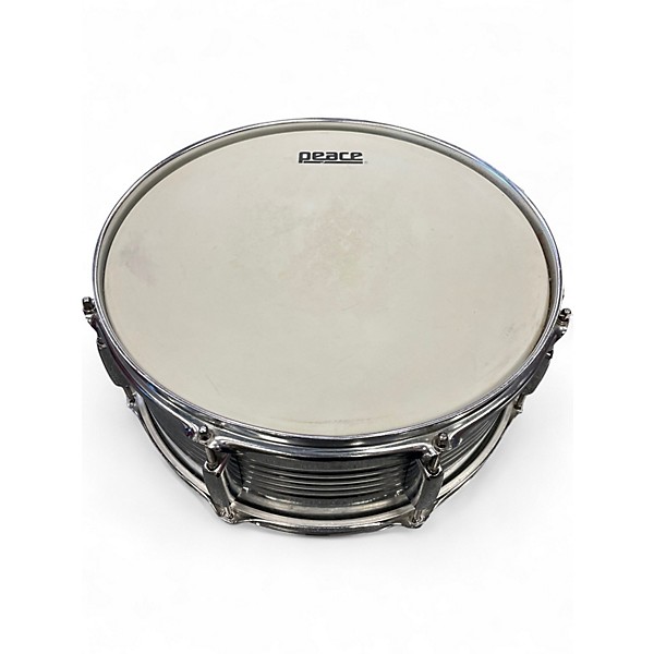 Used Peace 14X5 STEEL SNARE Chrome Drum