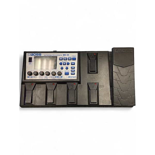 Used BOSS ME33 Effect Processor