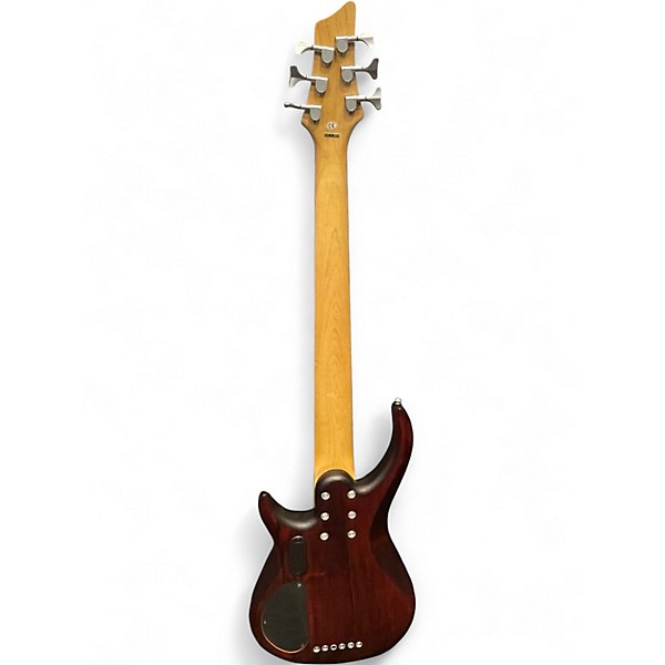 Used Rogue IX406 Natural Brown Electric Bass Guitar