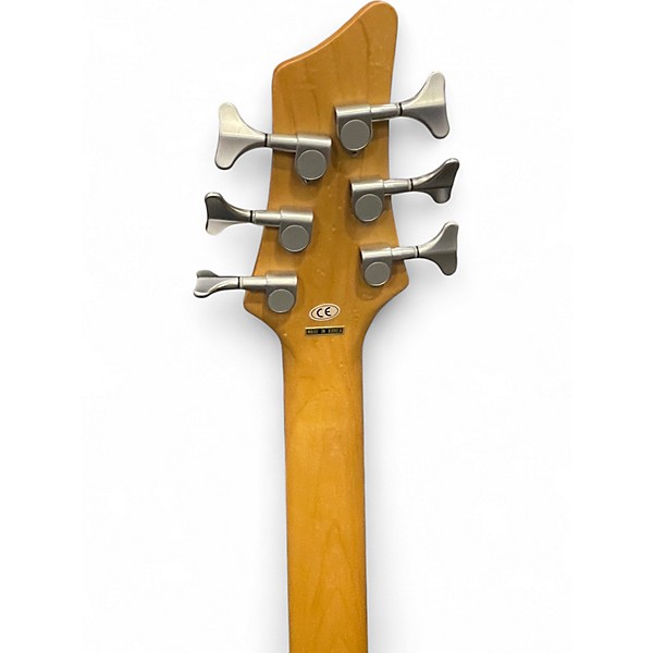 Used Rogue IX406 Natural Brown Electric Bass Guitar