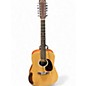 Used Martin DX2 12 string Natural 12 String Acoustic Electric Guitar thumbnail