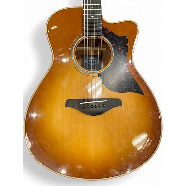 Used Yamaha AC3M DLX Tobacco Sunburst Acoustic Electric Guitar