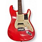 Used Fender American Ultra Luxe Stratocaster Fiesta Red Solid Body Electric Guitar