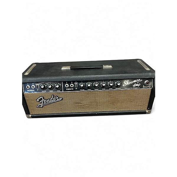 Vintage 1964 Fender SHOWMAN AMP BLACK PANEL Tube Guitar Amp Head