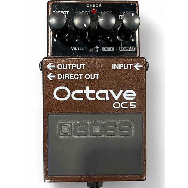Used BOSS OC5 Effect Pedal