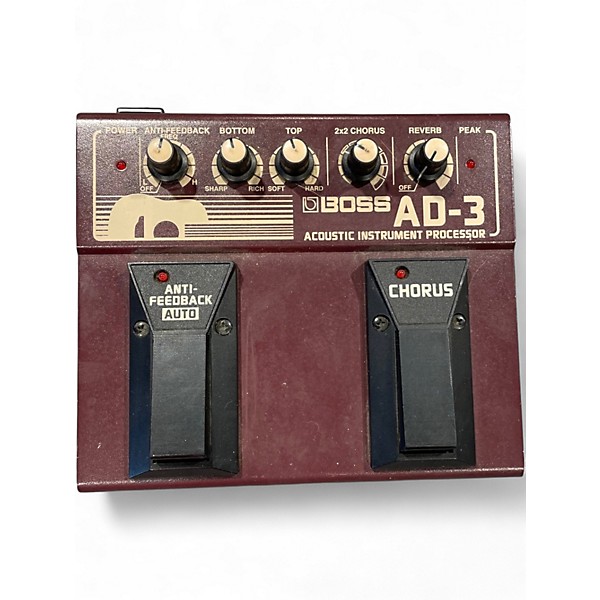 Used BOSS AD3 Acoustic Instrument Processor Effect Processor