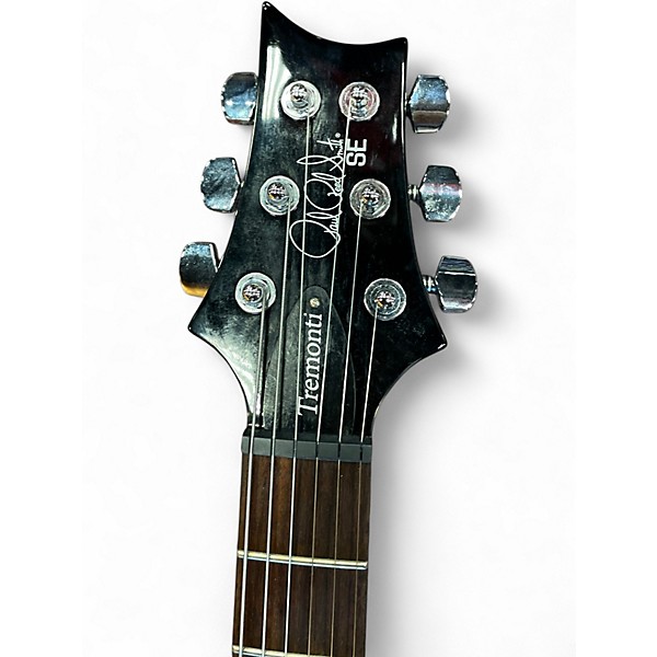 Used PRS Mark Tremonti Signature SE Trans Black Solid Body Electric Guitar