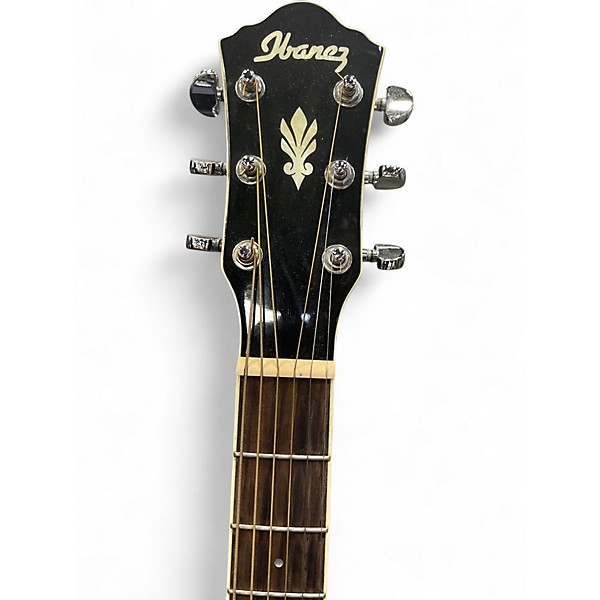 Used Ibanez AEG10II Blue Burst Acoustic Electric Guitar