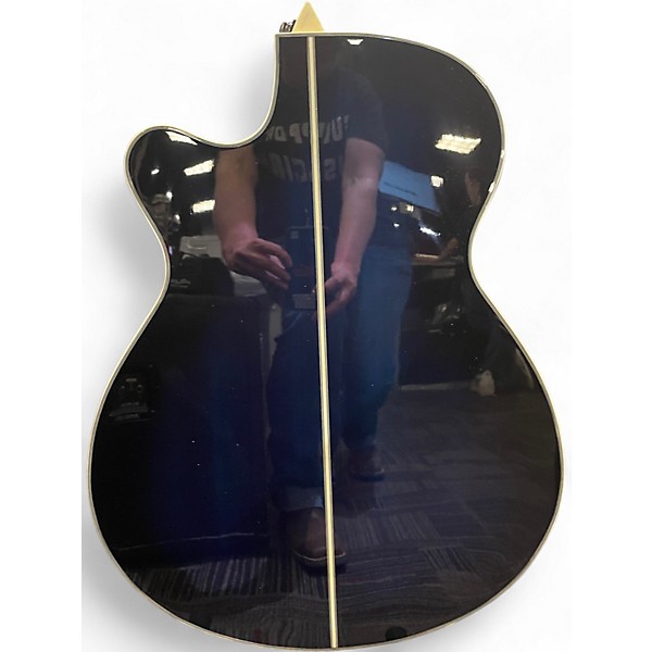 Used Ibanez AEG10II Blue Burst Acoustic Electric Guitar