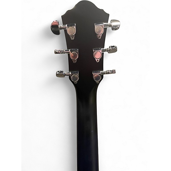 Used Ibanez AEG10II Blue Burst Acoustic Electric Guitar