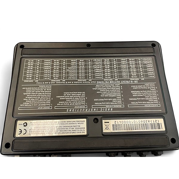 Used Alesis SR16 Drum Machine