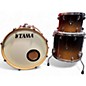 Used TAMA 3 Piece Superstar Brown Sunburst Drum Kit thumbnail