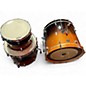 Used TAMA 3 Piece Superstar Brown Sunburst Drum Kit