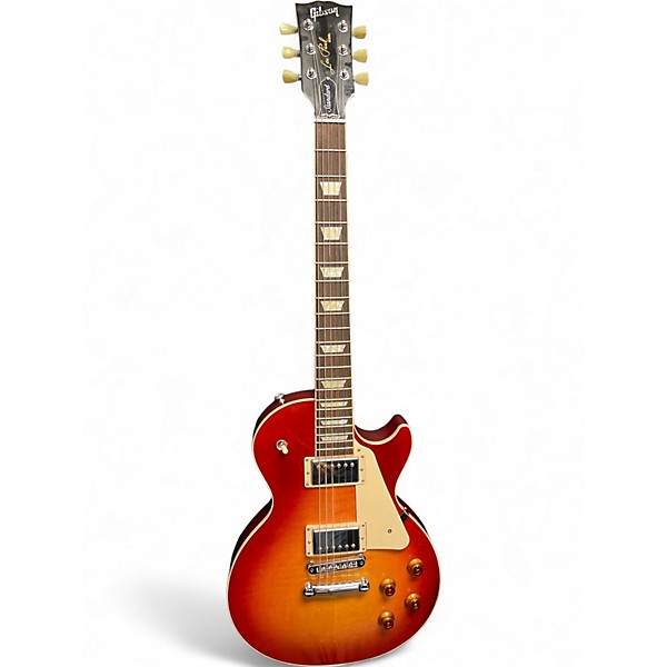Used 2015 Gibson Les Paul Standard Cherry Sunburst Solid Body Electric Guitar