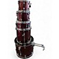 Used Ludwig 5 Piece Backbeat Ruby Drum Kit thumbnail