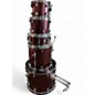 Used Ludwig 5 Piece Backbeat Ruby Drum Kit