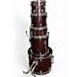Used Ludwig 5 Piece Backbeat Ruby Drum Kit