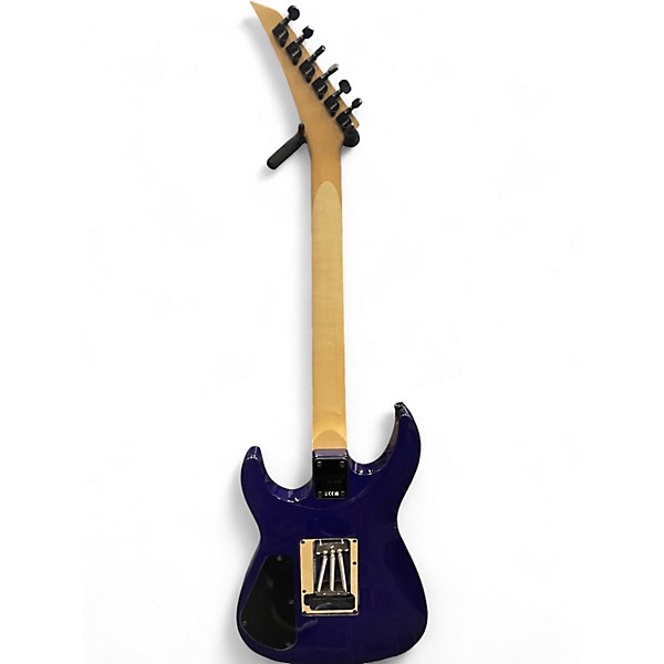 Used Jackson JS34Q Dinky Purple Solid Body Electric Guitar