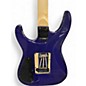 Used Jackson JS34Q Dinky Purple Solid Body Electric Guitar