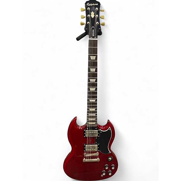 Used Epiphone SG Pro CHERRY Solid Body Electric Guitar