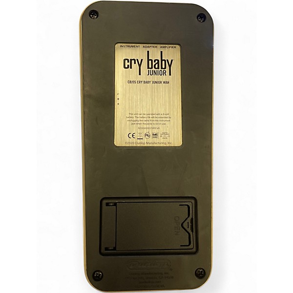 Used Dunlop CBJ95S Special Edition Cry Baby Junior Wah Effect Pedal