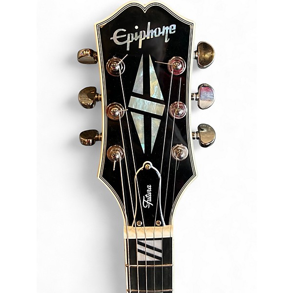Used Epiphone Futura Prophecy Custom FX with Floyd Rose Midnight Ember Solid Body Electric Guitar