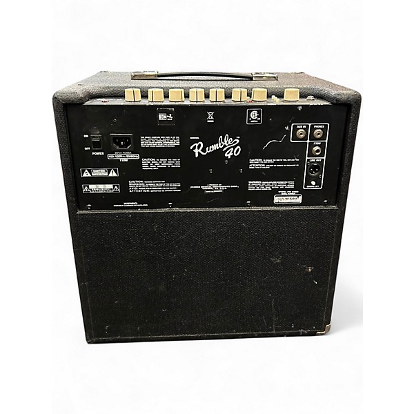 Used Fender Rumble V3 40W 1x10 Bass Combo Amp