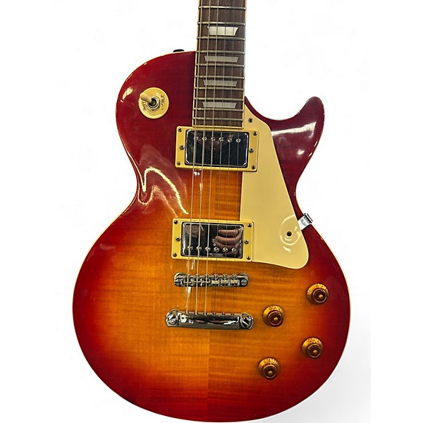 Used Epiphone Les Paul Standard Cherry Sunburst Solid Body Electric Guitar