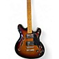 Used Squier Classic Vibe Starcaster Hollow 2 Tone Sunburst Hollow Body Electric Guitar