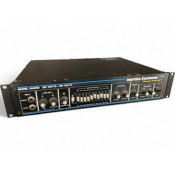 Used Hartke H5000 Bass Power Amp