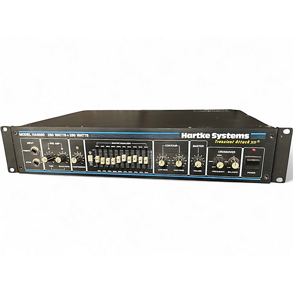 Used Hartke H5000 Bass Power Amp