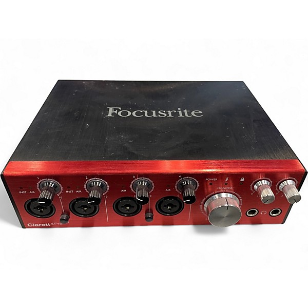 Used Focusrite Clarett 4Pre Audio Interface