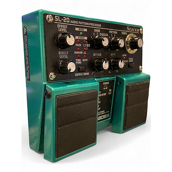 Used BOSS SL20 Slicer Twin Pedal